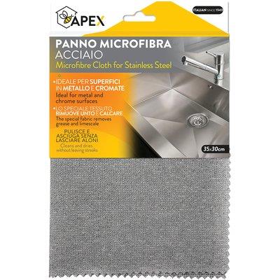 PANNO MICROFIBRA ACCIAIO APEX
