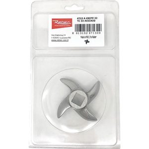 COLTELLO X TRITACARNE ELETTRICO INOX REBER