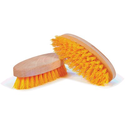 SPAZZOLA OVALE LEGNO-PPL