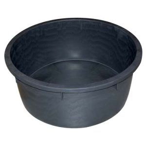MASTELLONE TONDO NERO STEFANPLAST