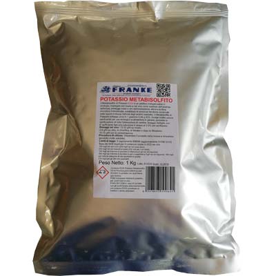 METABISOLFITO POTASSICO ENOLOGICO E224