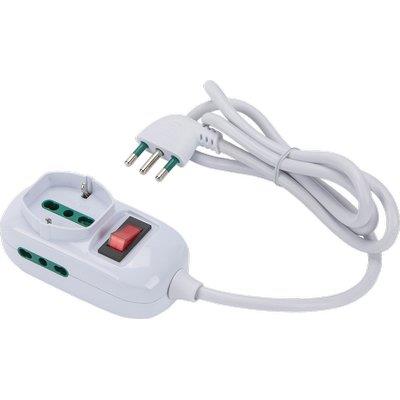 MULTIPRESA TRIAX BIPASSO + SCHUKO+ TERMICO RETAIL