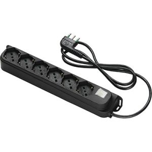 MULTIPRESA BIPASSO SCHUKO + INT.LUM RETAIL FME