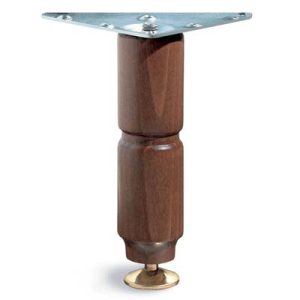 PIEDINO MOBILI REGOLABILE NOCE