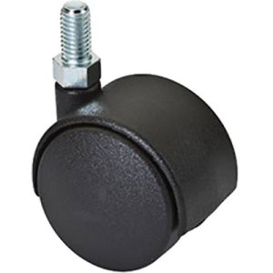 RUOTA X MOBILI DOPPIA PERNO FILETTATO