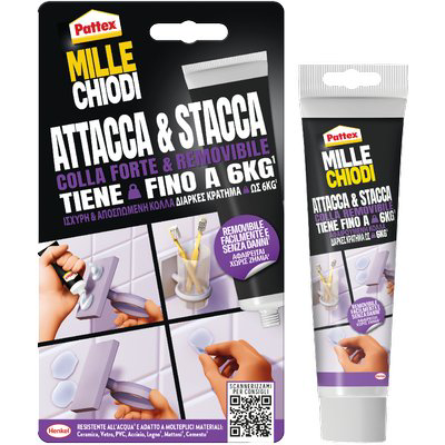PATTEX MILLECHIODI ATTACCA E STACCA