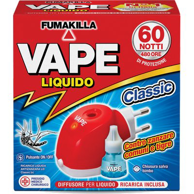 ELETTROEMANATORE LIQUIDO VAPE MAGIC
