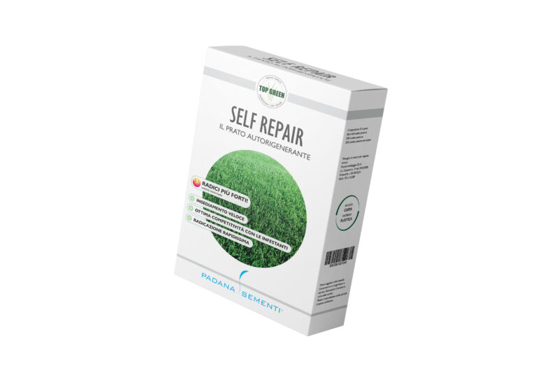 Mockups Design Seme prato Top Green Self Repair Micorrizato Padana Sementi 1Kg - immagine 1