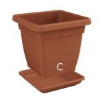 Sottovaso quadro mega cm 30 Nicoli - immagine 3