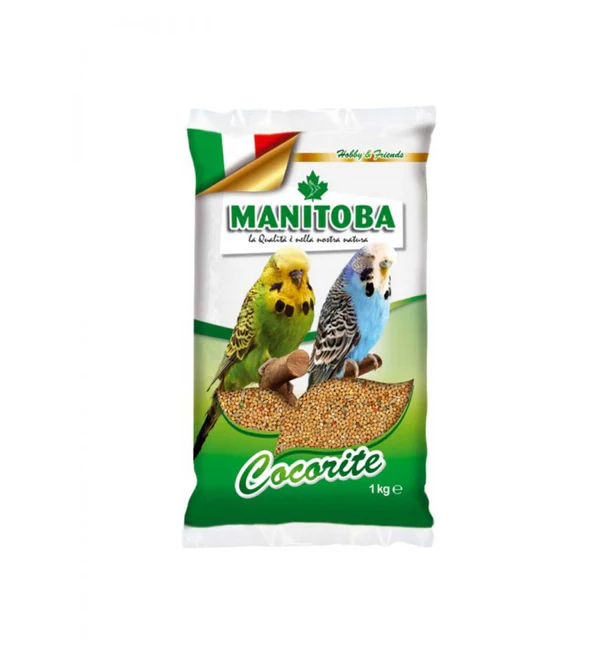 cocorite 1 Mangime Manitoba cocorite biscotto 1 kg - immagine 1