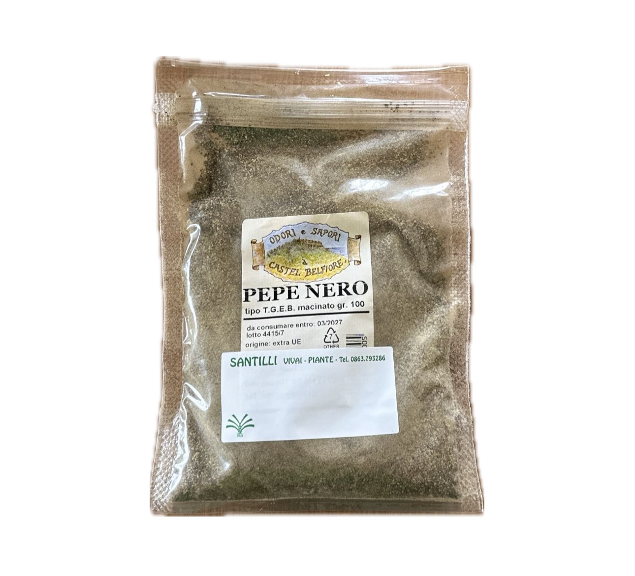 PEPE NERO Pepe Nero 100 g - Macinato - immagine 1