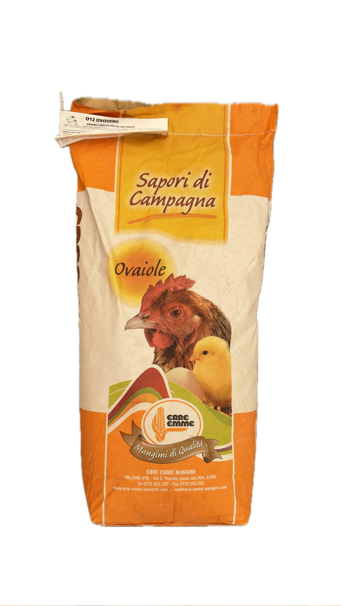 O12 25KG 10KG O12 Ovaiole – Mangime per Galline Ovaiole in Deposizione 25KG - immagine 1